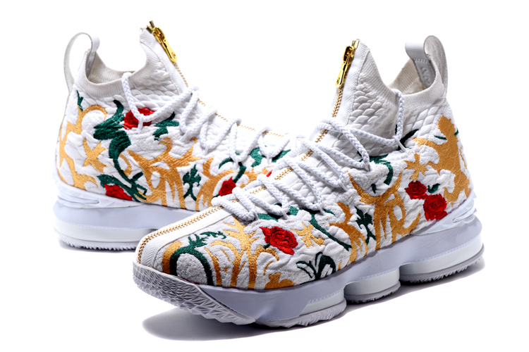 lebron 15 floral shoes