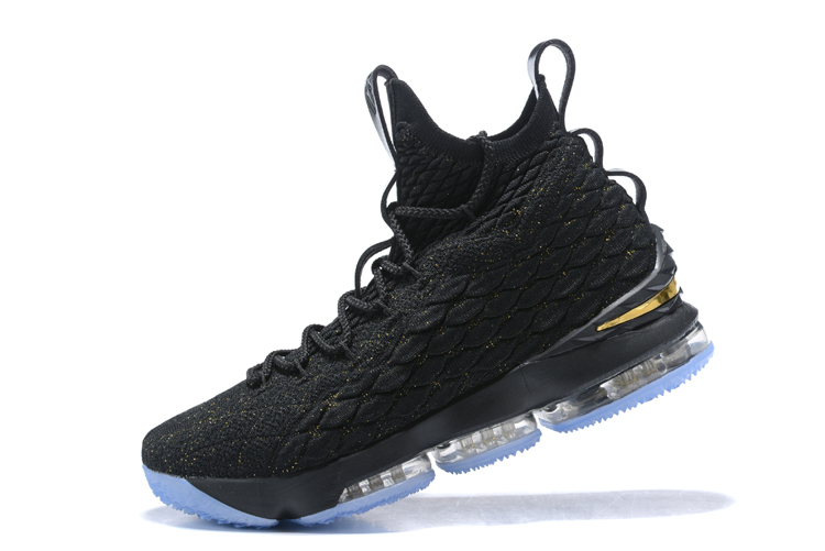 lebron 15 black and gold release date