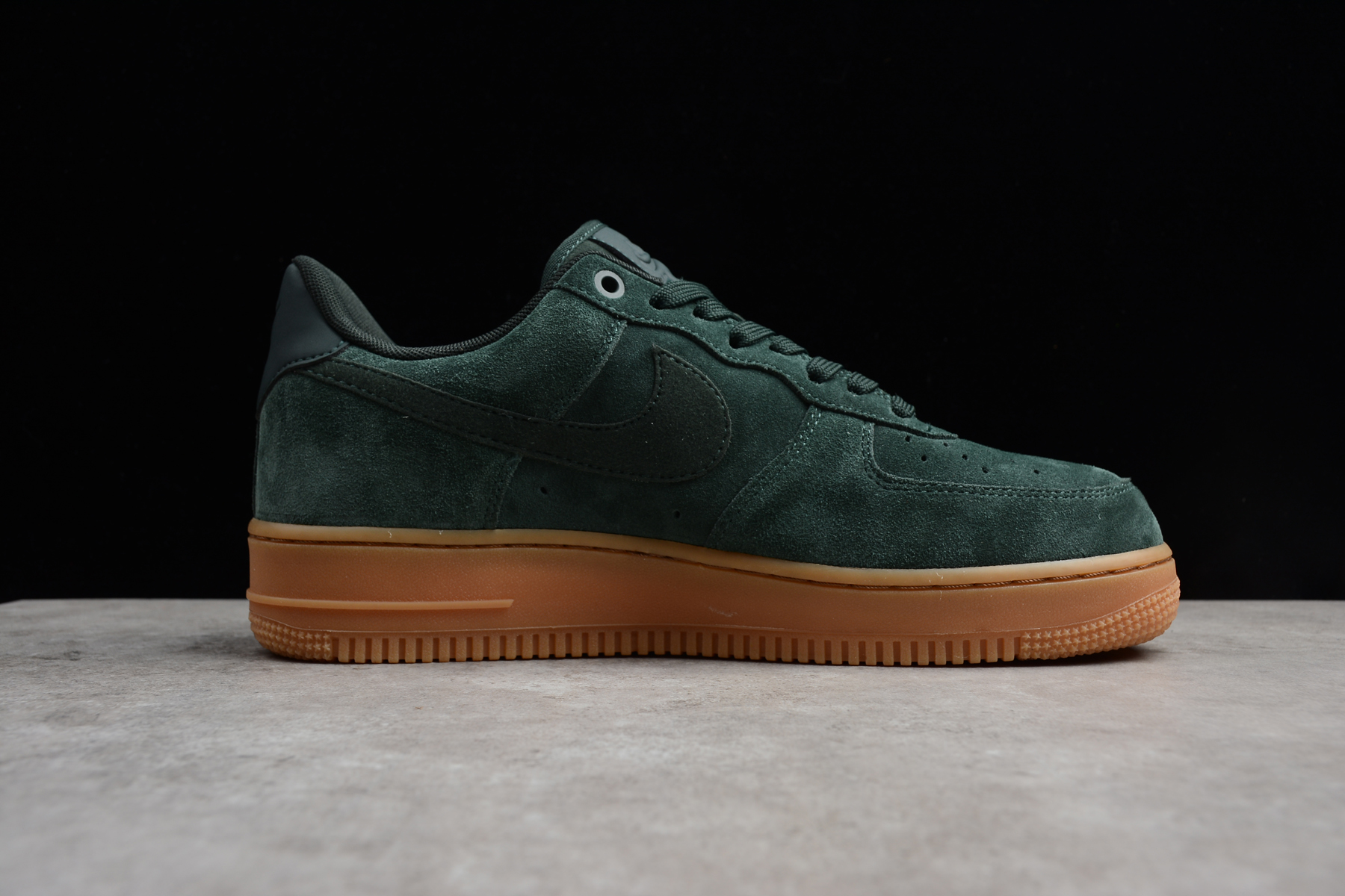 nike air force 1 suede green