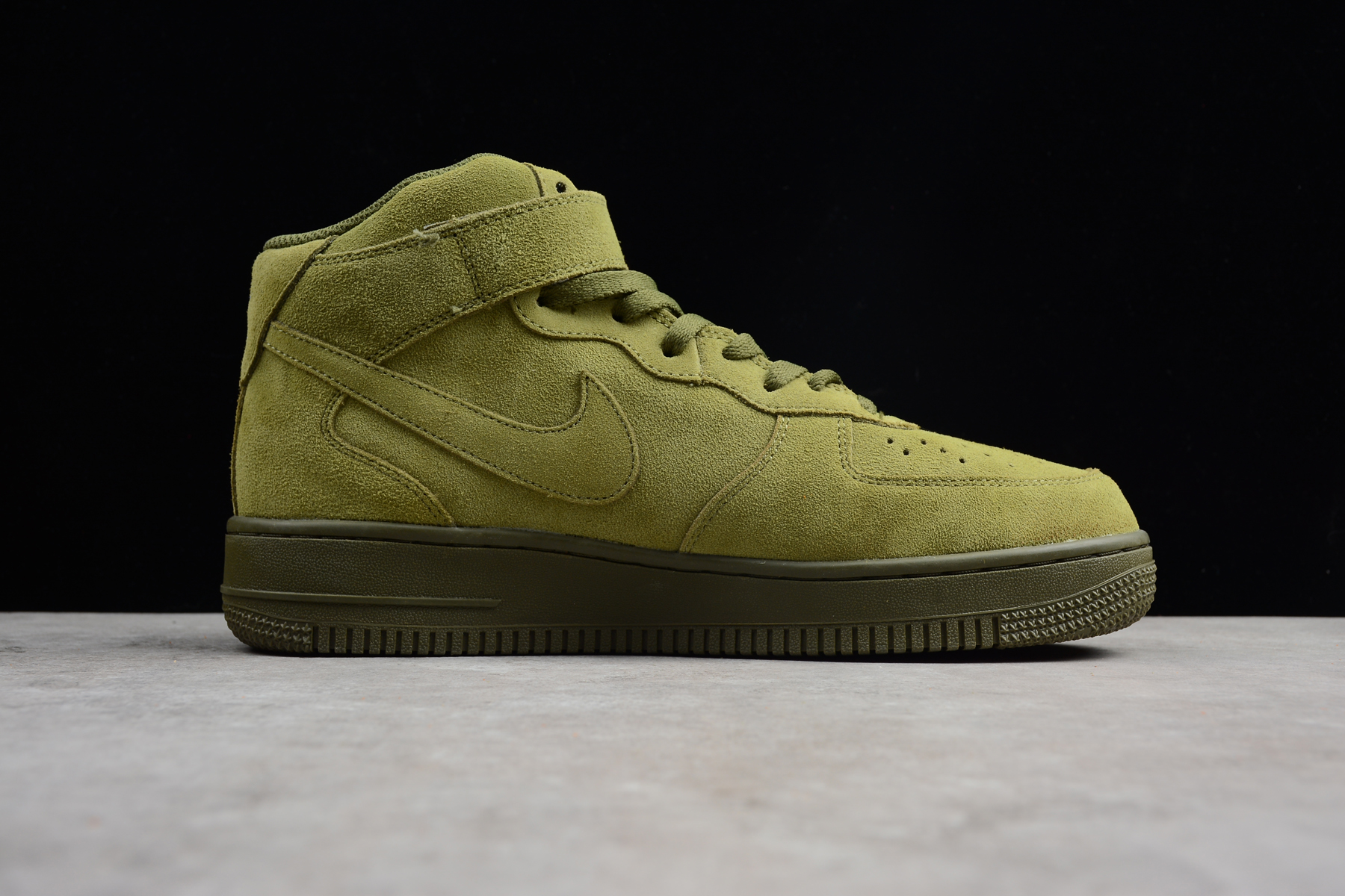 nike air force 1 mid green
