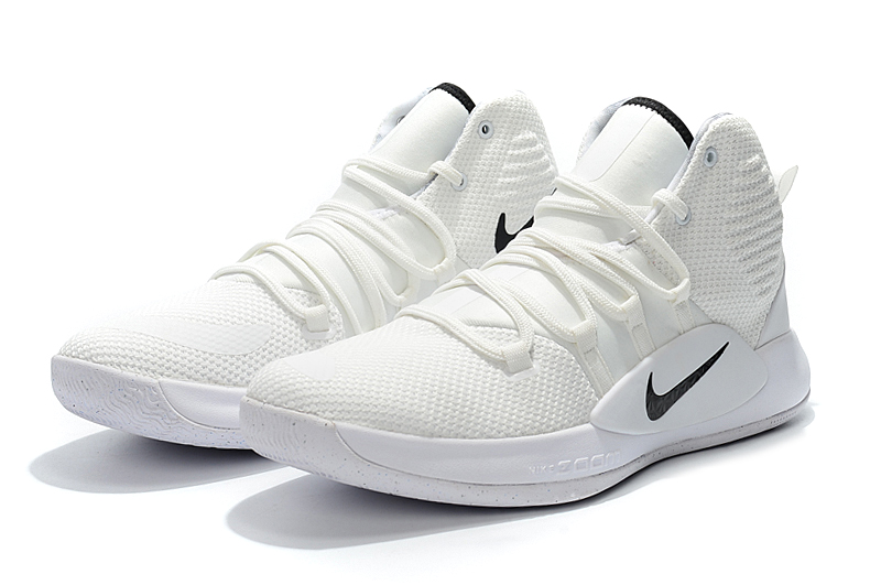 2018 Nike Hyperdunk X White Black Men's Basketball Shoes