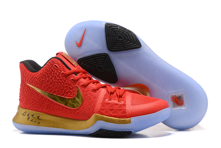 kyrie irving shoes color red