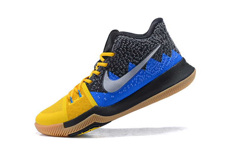 kyrie shoes grey and gold