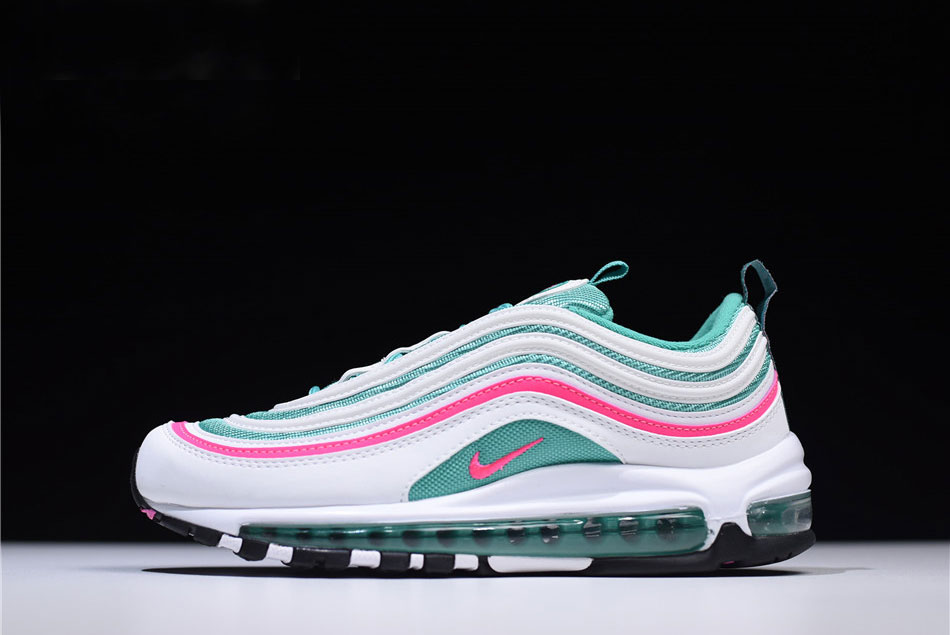 air max 97 white pink and green