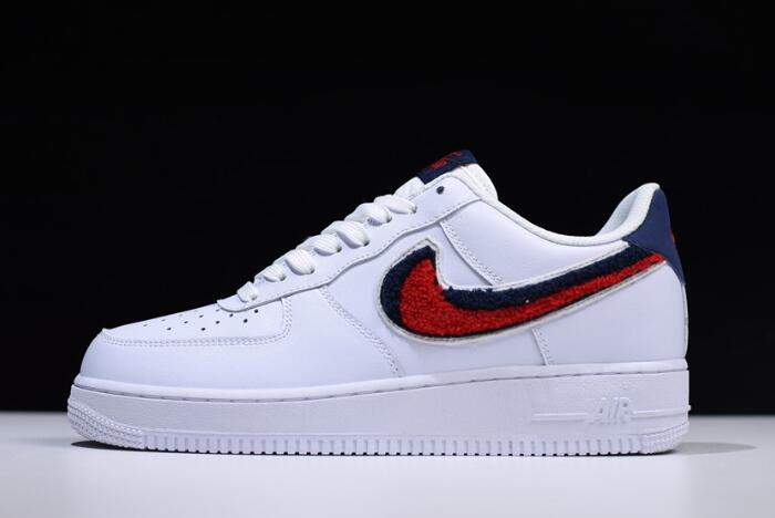 nike air force 1 low red blue white
