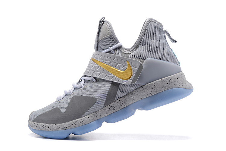 lebron 14 low grey and green