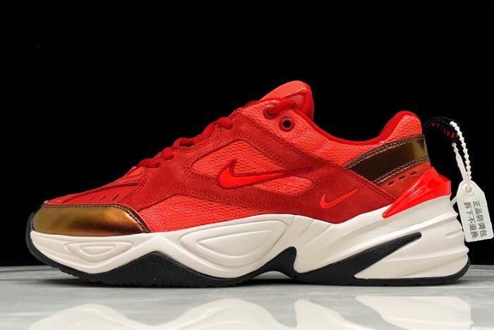 nike m2k tekno red suede