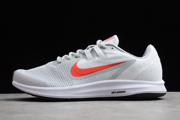 nike downshifter 9 grey red