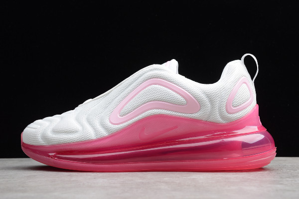 white and pink air max 720