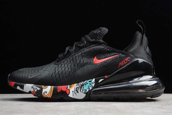 nike 270 air max black and red