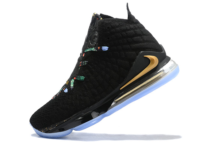 black and gold lebron 17