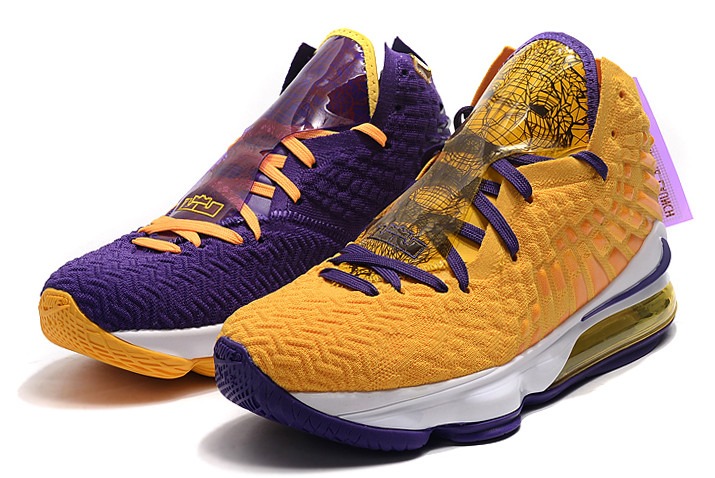 Nike LeBron 17 “What The” Lakers Purple 