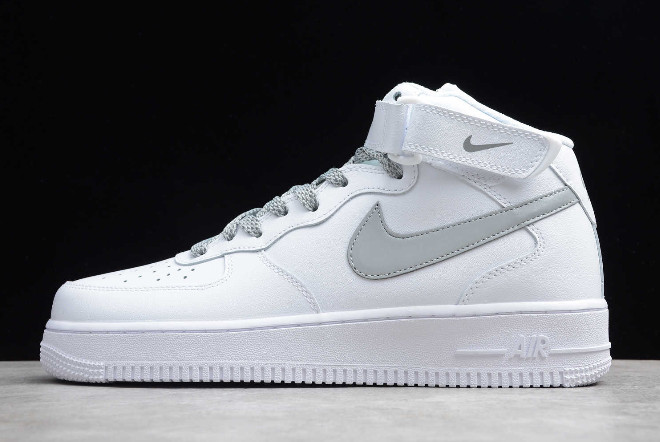 Nike AF1 ’07 Mid White/Static Top Shoes
