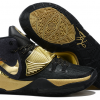 2020 Cheap Nike Kyrie 6 Black/Metallic-Gold Basketball Shoes-1
