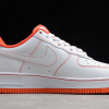 New Nike Air Force 1 Low Rucker Park White/Team Orange-Black CT2585-100 For Sale-1