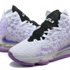 2020 New Nike LeBron 17 White/Purple-Black Men’s Basketball Shoes-3