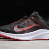 2020 Nike Quest 3 Black/Red-White Running CD0232-100 Shoes -3