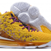 New Nike LeBron 17 Yellow/Purple-Black Shoes For Sale-1