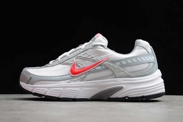 Cheap Nike Wmns Initiator White/Cherry-Metallic Silver Running Shoes 394053-101
