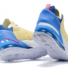 2020 Buy Nike LeBron 18 Yellow/Blue-White-Pink Sneakers For Sale-2