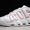 2020 Cheap Nike Air More Uptempo White Varsity Red Basketball Shoes 921948-102-2