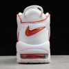 2020 Cheap Nike Air More Uptempo White Varsity Red Basketball Shoes 921948-102-4