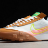 2020 Nike Waffle Racer 2X White/Brown-Green-Pink CK6647-005 For Sale-4