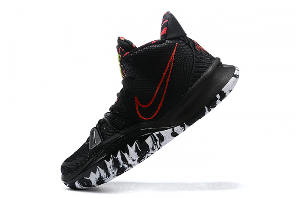 2021 Nike Kyrie 7 BHM Black/Red-White Shoes