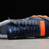 CK6647-400 Nike Waffle Racer 2X Dark Blue/Orange-White Shoes-3