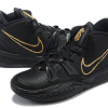 New Nike Kyrie 7 Black/Metallic Gold Shoes-3