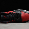 2020 Air Jordan 1 Mid Bred Black/Red-White Shoes Online 554724-074-3