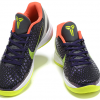 2020 Nike Kobe 6 Protro “Chaos” Ink/Dark Grey-White-Volt Shoes Outlet Online CW2190-500-4