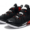 2020 Nike LeBron 18 Black/Varsity Red-White Shoes For Sale-1