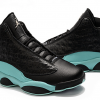 414571-030 Air Jordan 13 “Island Green” Black/Island Green-Metallic Silver Shoes-3