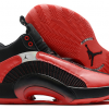 Shop Air Jordan 35 XXXV “Chicago Bulls” Black/Gym Red-White Shoes-1