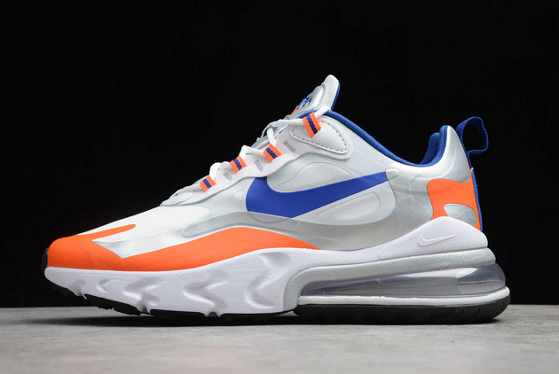 Men’s Nike Air Max 270 React Knicks Shoes CW3094-100