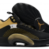 To Buy Air Jordan 35 XXXV Black/Metallic Gold Shoes-1