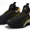 To Buy Air Jordan 35 XXXV Black/Metallic Gold Shoes-3