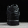 2020 Air Jordan 1 Mid SE Black Quilted Black/Black-White Shoes DB6078-001-2
