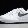 New Nike Air Force 1 Low White/Grey-Dark Grey Sneakers DD7113-100-4