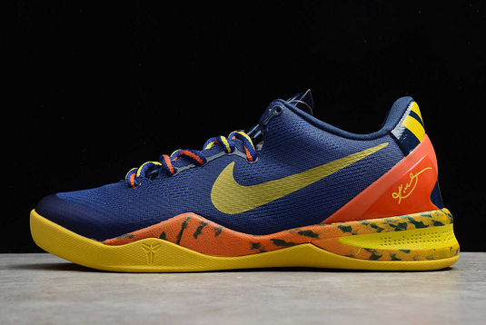 Nike Kobe 8 System Barcelona Team Orange New Year Deals 555035-402