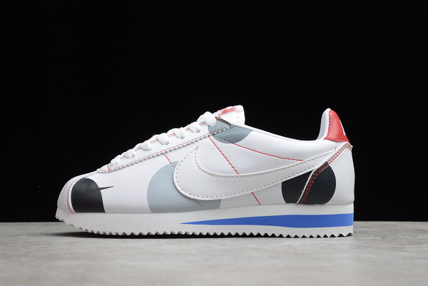 2021 Cheap Nike Wmns Classic Cortez White/Red-Grey For Sale AH7528-006