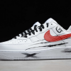 2021 Cheap Nike Air Force 1 Low AF1 White/Black-Red CW2288-111-1