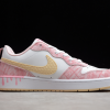 2021 Cheap Nike Court Borough Low 2 SE GS Pink/White-Gold For Sale CK5426-101-1