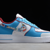2021 Latest Nike Air Force 1 ’07 AF1 Doraemon Shoes On Sale BQ8988-106-1