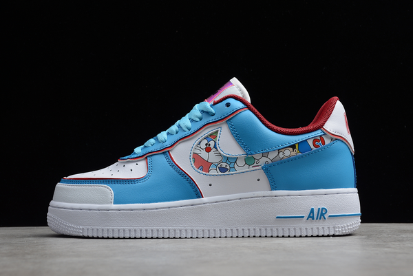 2021 Latest Nike Air Force 1 ’07 AF1 Doraemon Shoes On Sale BQ8988-106