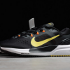 2021 Nike Zoom Vomero 15 Black/Lemon Yellow-Orange Running Shoes CU1856-002-1