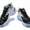 2021 Jordan Zion 1 Gen Zion Black White-Metallic Gold Men's Running Shoes DA3129-002-5