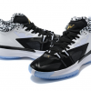 2021 Jordan Zion 1 Gen Zion Black White-Metallic Gold Men's Running Shoes DA3129-002-4