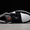 2021 Air Jordan 1 Low Lifestyle Infrared Black/Infrared 23-White-Grey Basketball Shoes 553558-029-4